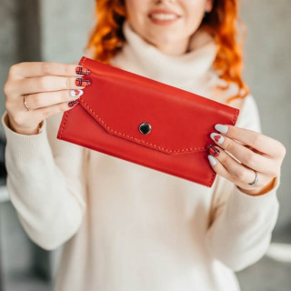 Жіночий гаманець Флоренція червоний