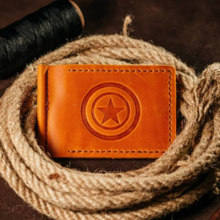 Затискач для грошей рудий Капітан Америка