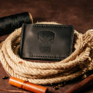 Затискач для грошей чорний Халк