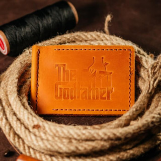 Затискач для грошей рудий Хрещений батько