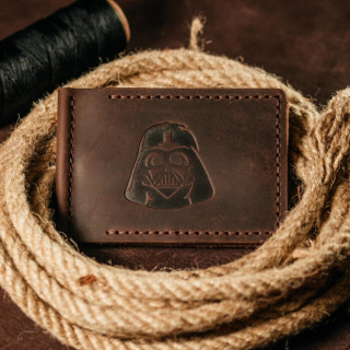 Затискач для грошей коричневий Вейдер