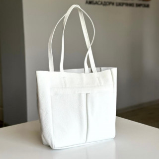 Жіноча сумка Юта біла