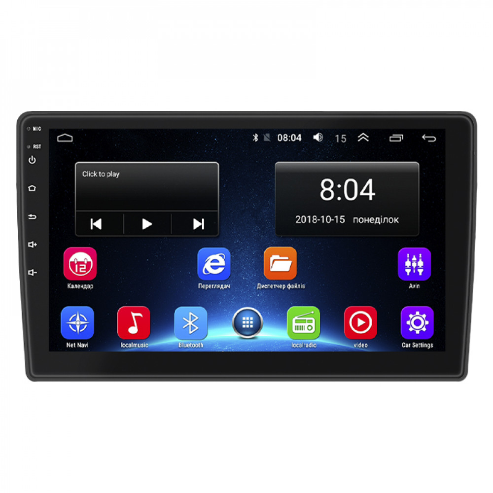 Штатная магнитола Lesko для Hyundai Avante III Рестайлинг 2003-2006 экран 9" 2/32Gb Wi-Fi GPS Base