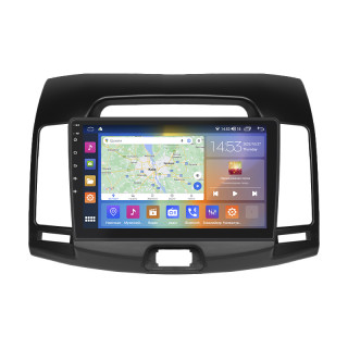 Штатная магнитола Lesko для Hyundai Avante IV 2006-2010 экран 9" 4/64Gb CarPlay 4G Wi-Fi GPS Prime