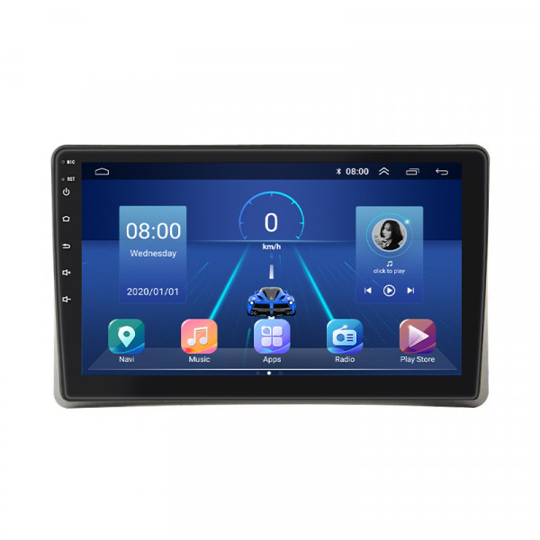 Штатная магнитола Lesko для Nissan Teana I Рестайлинг 2005-2008 экран 9" 2/32Gb 4G Wi-Fi GPS Top