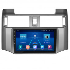 Штатная магнитола Lesko для Toyota 4Runner V 2009-2013 экран 9" 4/64Gb 4G Wi-Fi GPS Top