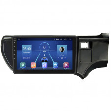 Штатная магнитола Lesko для Toyota Aqua I right wheel 2011-2021 экран 9" 6/128Gb 4G Wi-Fi GPS Top