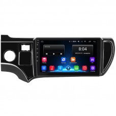 Штатная магнитола Lesko для Toyota Aqua I Рестайлинг 2 2017-2021 экран 9" 2/32Gb Wi-Fi GPS Base