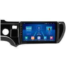 Штатная магнитола Lesko для Toyota Aqua I Рестайлинг 2 2017-2021 экран 9" 6/128Gb 4G Wi-Fi GPS Top