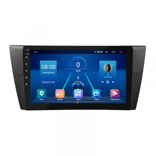 Штатная магнитола Lesko для BMW 3 серии V (E90/E91/E92/E93) 2005-2010 экран 9" 4/32Gb 4G Wi-Fi GPS Top