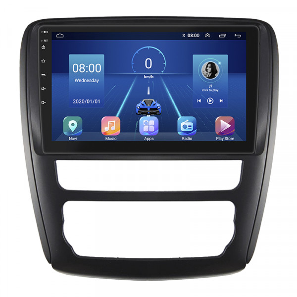 Штатная магнитола Lesko для Buick Enclave I Рестайлинг 2013-2017 экран 9" 4/32Gb 4G Wi-Fi GPS Top