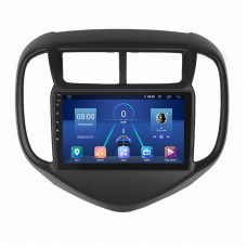 Штатная магнитола Lesko для Chevrolet Aveo III 2016-н.в. экран 9" 4/32Gb 4G Wi-Fi GPS Top