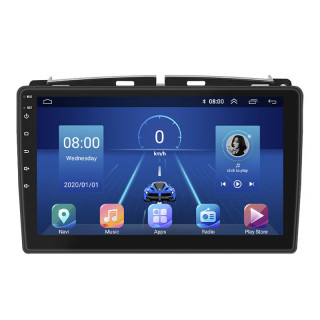 Штатная магнитола Lesko для Fiat 500 II Рестайлинг 2015-н.в. экран 9" 4/32Gb 4G Wi-Fi GPS Top