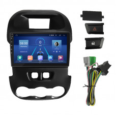 Штатная магнитола Lesko для Ford Ranger III 2011-2015 экран 9" 4/32Gb 4G Wi-Fi GPS Top