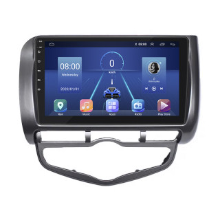 Штатная магнитола Lesko для Honda Jazz I 2001-2005 экран 9" 4/32Gb 4G Wi-Fi GPS Top