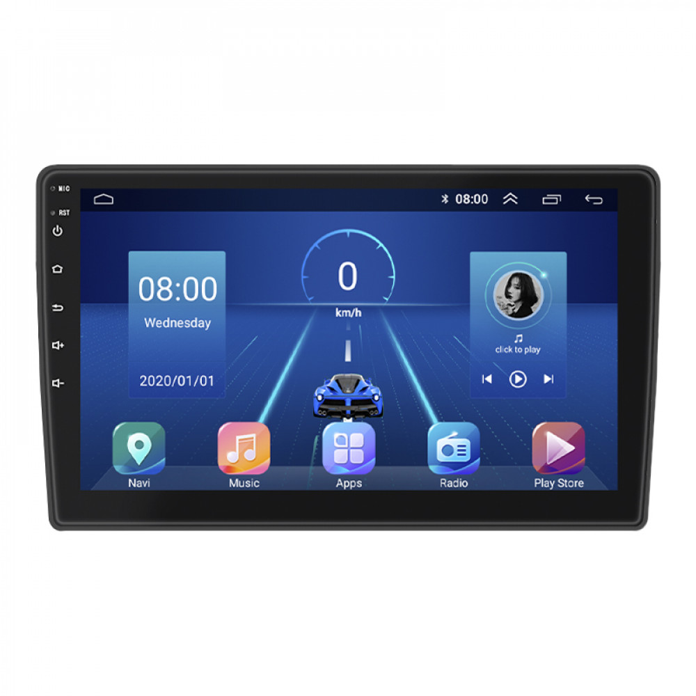 Штатная магнитола Lesko для Hyundai Elantra III (XD) 2000-2003 экран 9" 4/32Gb 4G Wi-Fi GPS Top