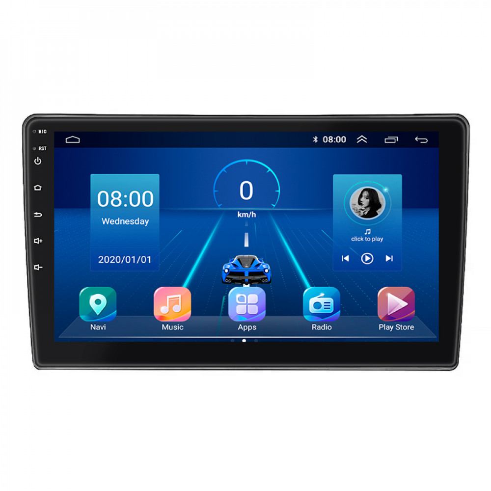 Штатная магнитола Lesko для Hyundai Grand Starex I ver 2 2007-2015 экран 9" 4/32Gb 4G Wi-Fi GPS Top