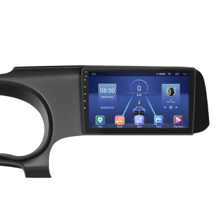 Штатная магнитола Lesko для Hyundai i10 III 2019-н.в. экран 9" 4/32Gb 4G Wi-Fi GPS Top