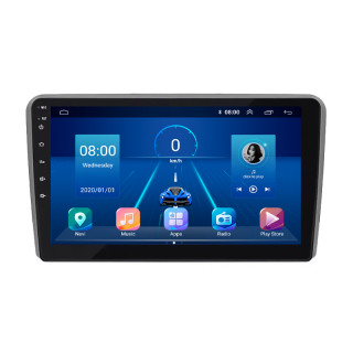 Штатная магнитола Lesko для Audi S3 II (8P) 2006-2008 экран 9" 4/64Gb 4G Wi-Fi GPS Top