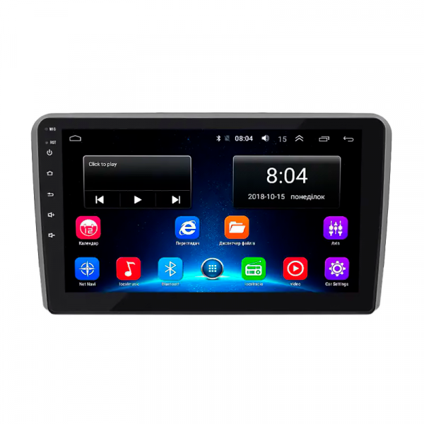 Штатная магнитола Lesko для Audi S3 II (8P) Рестайлинг 2008-2012 экран 9" 2/32Gb Wi-Fi GPS Base