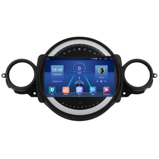 Штатная магнитола Lesko для MINI Hatch II (R56) Рестайлинг 2010-2013 экран 9" 4/32Gb 4G Wi-Fi GPS Top