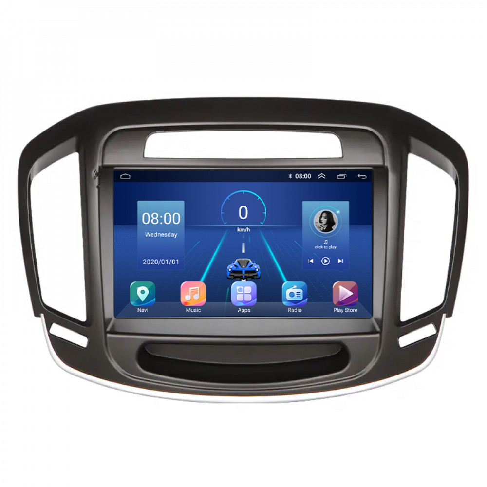 Штатная магнитола Lesko для Opel Insignia I Рестайлинг 2013-2017 экран 9" 4/32Gb 4G Wi-Fi GPS Top