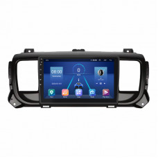 Штатная магнитола Lesko для Opel Vivaro C 2019-н.в. экран 9" 4/32Gb 4G Wi-Fi GPS Top