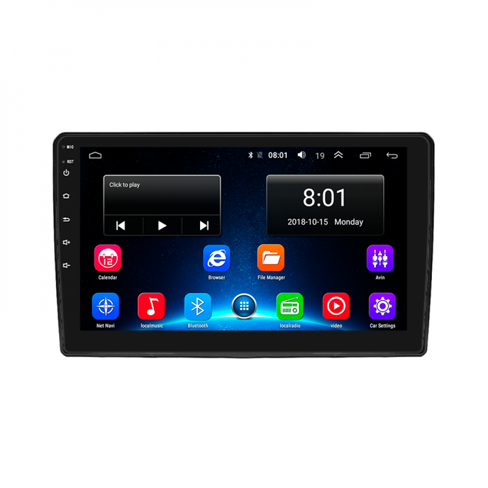 Штатная магнитола Lesko для Renault KWID  2015-н.в экран 9" 4/32Gb 4G Wi-Fi GPS Top