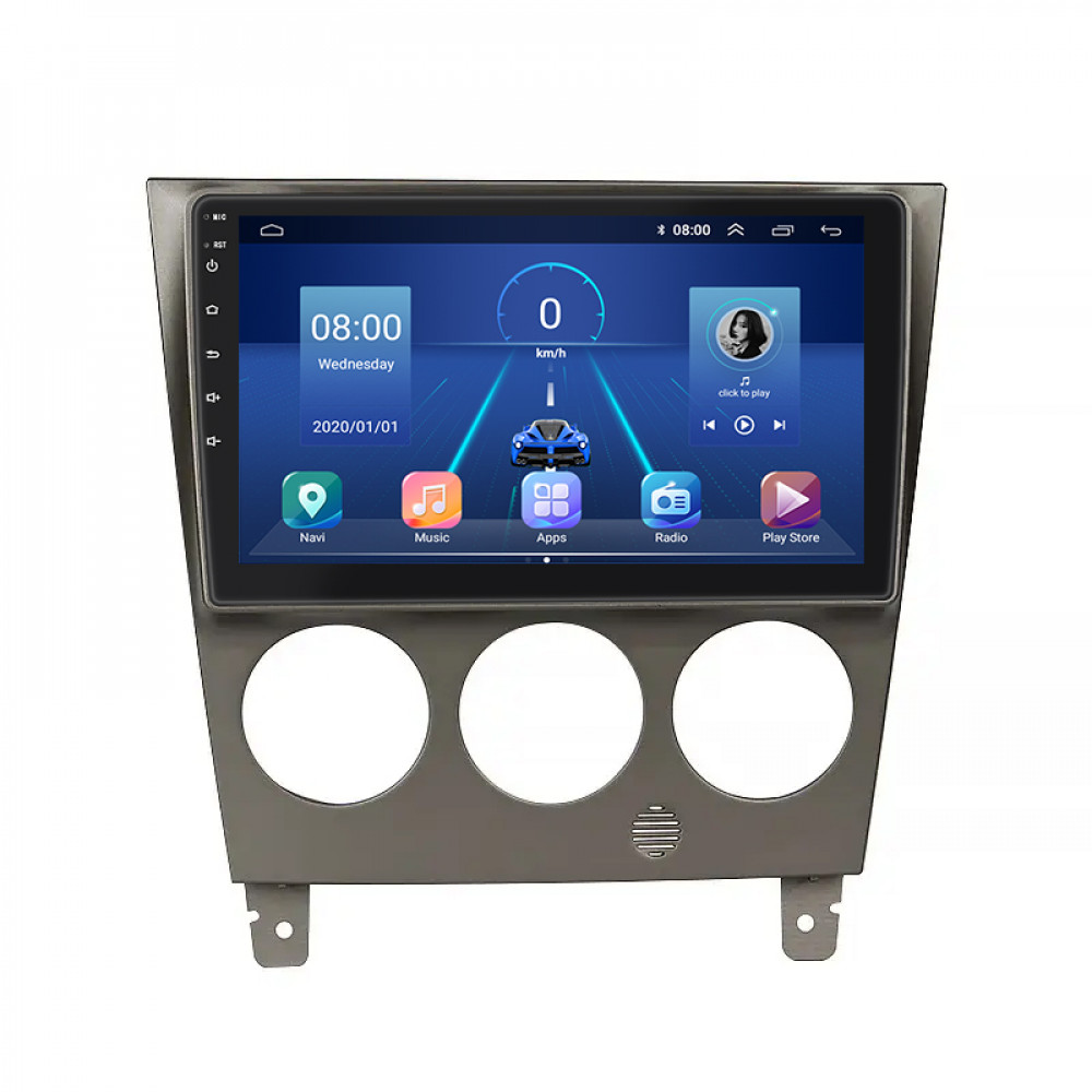 Штатная магнитола Lesko для Subaru Impreza II Рестайлинг 1 2002-2005 экран 9" 4/32Gb 4G Wi-Fi GPS Top