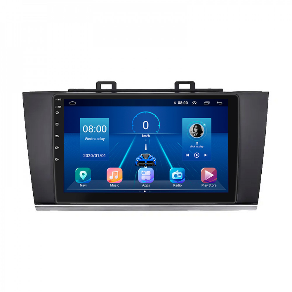 Штатная магнитола Lesko для Subaru Outback V 2014-2018 экран 9" 4/32Gb 4G Wi-Fi GPS Top