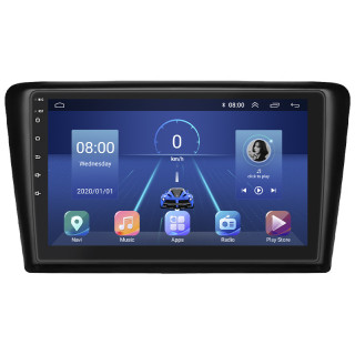 Штатная магнитола Lesko для Skoda Spaceback  2014-2019 экран 9" 4/32Gb 4G Wi-Fi GPS Top