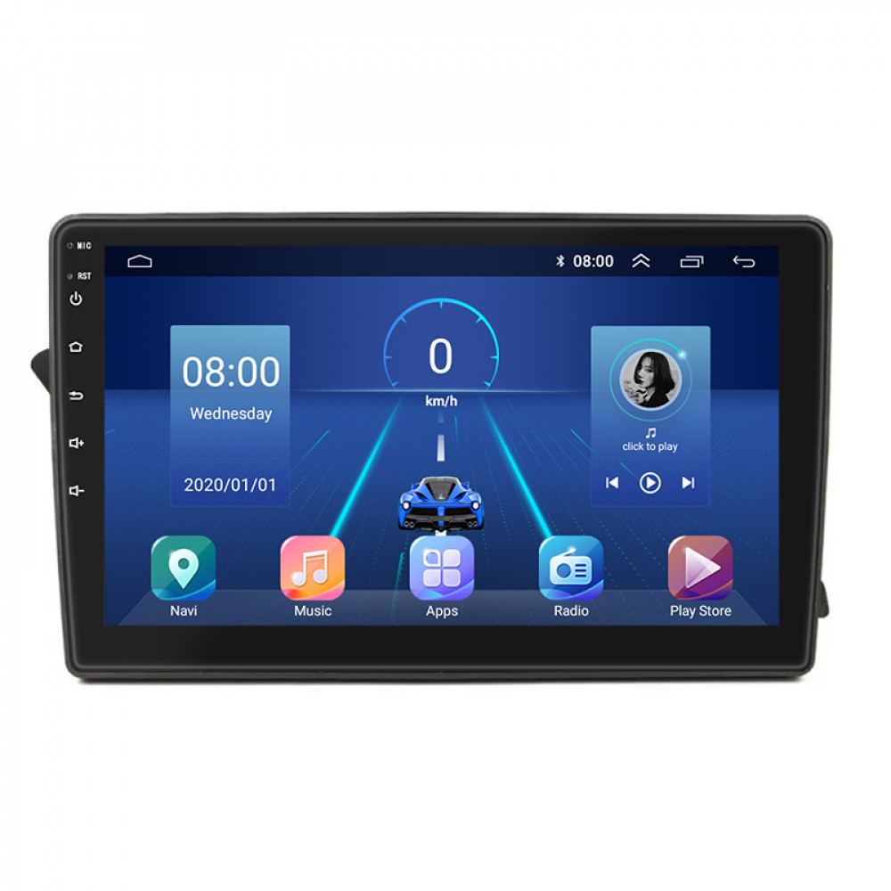 Штатная магнитола Lesko для Audi S4 IV (B8) Рестайлинг 2011-2015 экран 9" 2/32Gb 4G Wi-Fi GPS Top