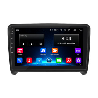 Штатная магнитола Lesko для Audi TT II (8J) Рестайлинг 2010-2014 экран 9" 2/32Gb Wi-Fi GPS Base
