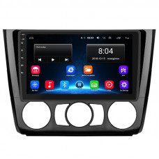 Штатная магнитола Lesko для BMW 1 серии I (E81/E82/E87/E88) Рестайлинг Manual AC 2007-2011 экран 9" 2/32Gb Wi-Fi GPS Base