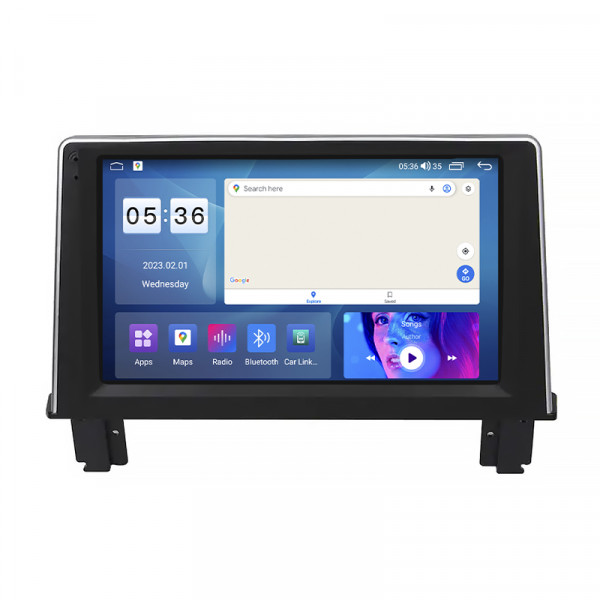 Штатная магнитола Lesko для BMW 1 серии II (F20/F21) 2011-2015 экран 9" 4/64Gb CarPlay 4G Wi-Fi GPS Prime