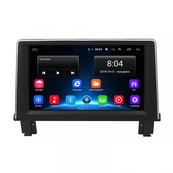 Штатная магнитола Lesko для BMW 1 серии II (F20/F21) Рестайлинг 2015-2017 экран 9" 2/32Gb Wi-Fi GPS Base