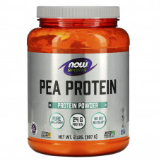 Гороховий протеїн, Pea Protein, Now Foods, Sports, без смаку, 907 г