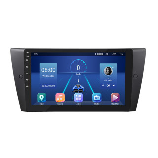 Штатная магнитола Lesko для BMW 3 серии V (E90/E91/E92/E93) Рестайлинг 2008-2013 экран 9" 2/32Gb 4G Wi-Fi GPS Top