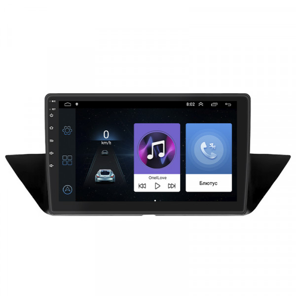Штатная магнитола Lesko для BMW X1 I (E84) Рестайлинг 2012-2015 экран 10" 1/16Gb Wi-Fi GPS Base