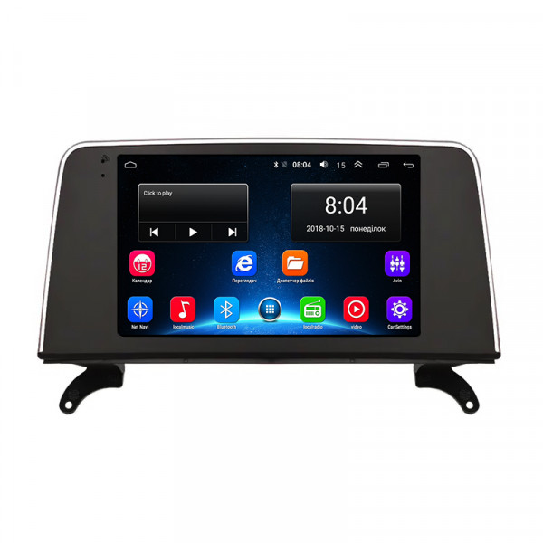 Штатная магнитола Lesko для BMW X5 II (E70) 2006-2010 экран 9" 2/32Gb Wi-Fi GPS Base