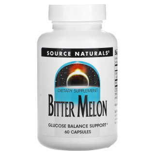 Екстракт гіркої дині, Bitter Melon, Source Naturals, 60 капсул