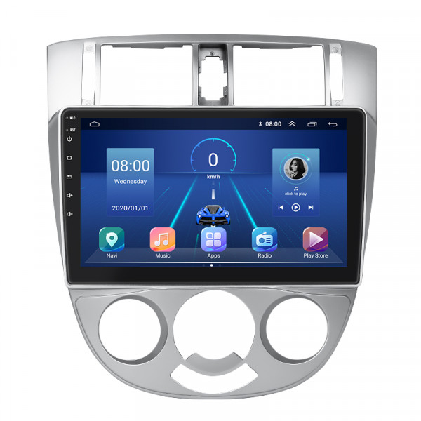 Штатная магнитола Lesko для Buick Excelle I Manual AC 2004-2007 экран 10" 4/32Gb 4G Wi-Fi GPS Top