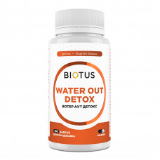 Вотер аут детокс, Water Out Detox, Biotus, 100 капсул