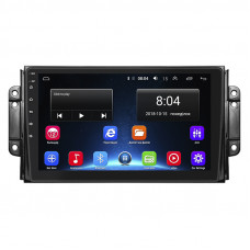 Штатная магнитола Lesko для Chery Tiggo 2 I 2016-2020 экран 9" 2/32Gb Wi-Fi GPS Base