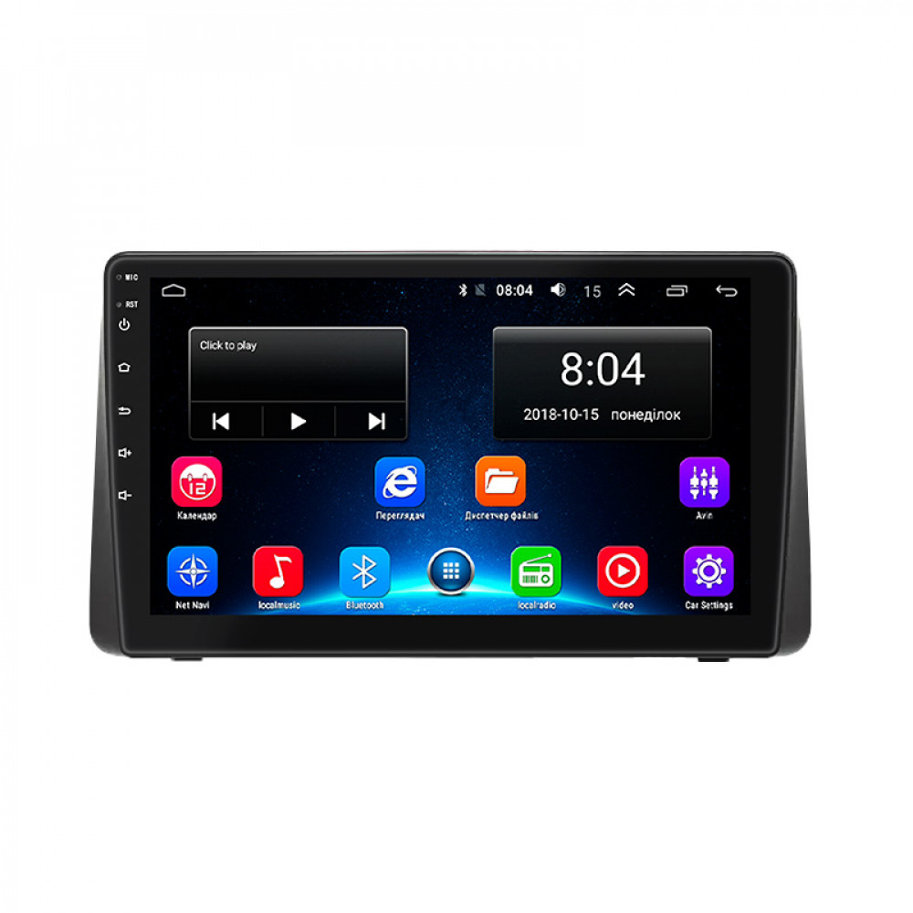 Штатная магнитола Lesko для Dodge Caravan V 2007-2020 экран 9" 2/32Gb Wi-Fi GPS Base