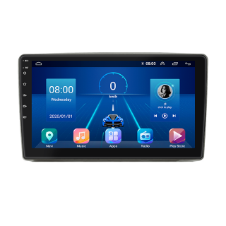 Штатная магнитола Lesko для Mazda Tribute I 2000-2004 экран 9" 2/32Gb 4G Wi-Fi GPS Top