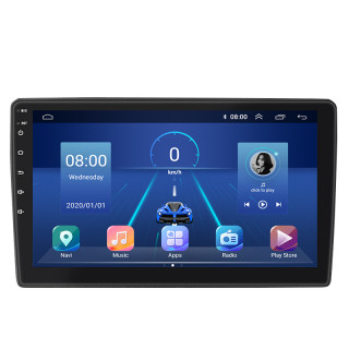 Штатная магнитола Lesko для Nissan Navara (Frontier) III (D40) ver 2 2005-2010 экран 9" 4/32Gb 4G Wi-Fi GPS Top