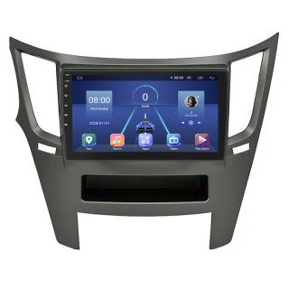 Штатная магнитола Lesko для Subaru Legacy V Рестайлинг 2012-2014 экран 9" 4/32Gb 4G Wi-Fi GPS Top