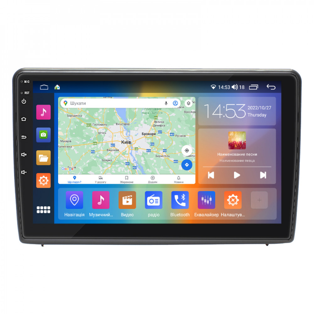 Штатная магнитола Lesko для Ford EcoSport I Рестайлинг 2017-н.в. экран 10" 4/64Gb CarPlay 4G Wi-Fi GPS Prime