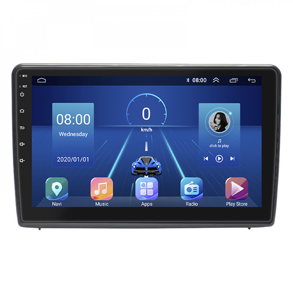 Штатная магнитола Lesko для Ford EcoSport I Рестайлинг 2017-н.в. экран 10" 4/64Gb 4G Wi-Fi GPS Top